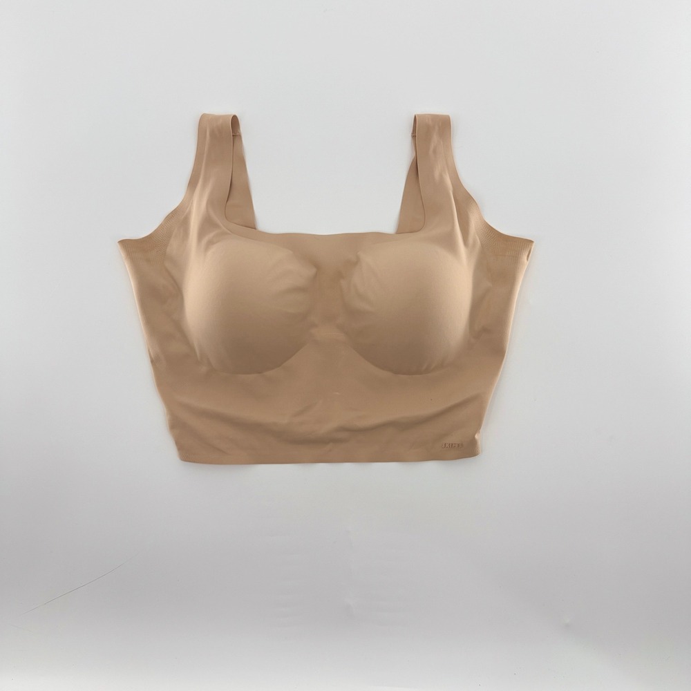 Skims Fits Everybody Scoop Neck Bra 5X Tan Nude Seamless Minimalist Shapewear
